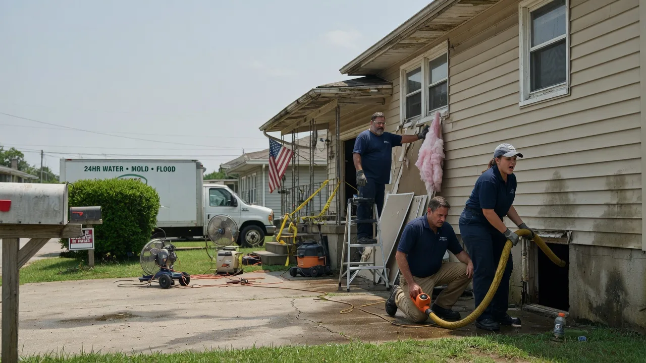Water Damage Repair in Valley Bend, WV near me